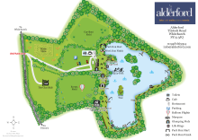 alderfordlake holiday park map