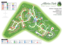 allerton holiday park map