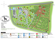 alpinegrove holiday park map