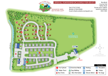 brookside holiday park map
