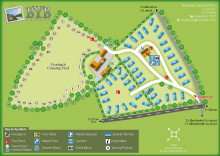 brynarian holiday park map