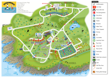 burrowhead holiday park map