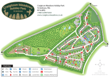 craigtoun holiday park map
