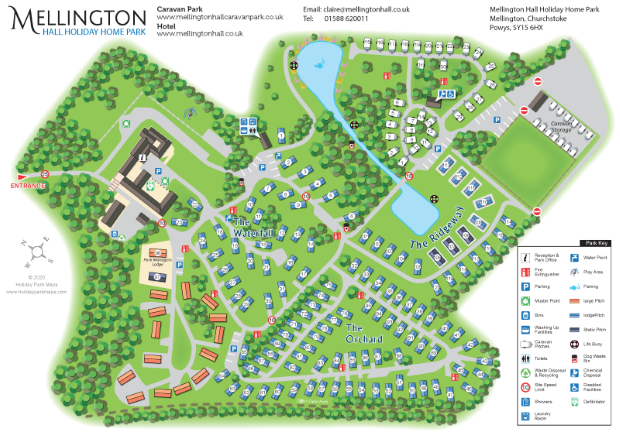 mellingtonsolo large holiday park map sample