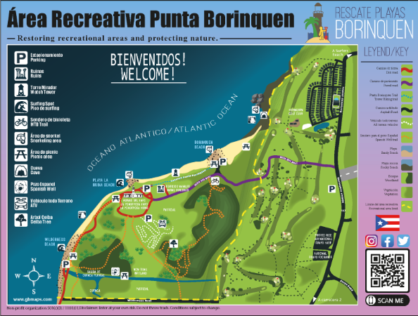rescateplayasborinquen large holiday park map sample