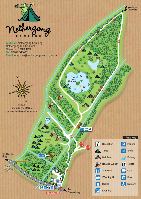 nethergongmappor large holiday park map sample