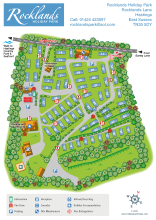 rocklands holiday park map