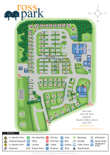 rosspark holiday park map